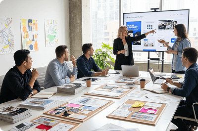 Creative Design Team Presentation Meeting