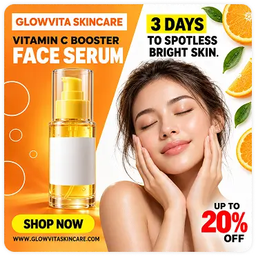 Vitamin C booster face serum Glowvita