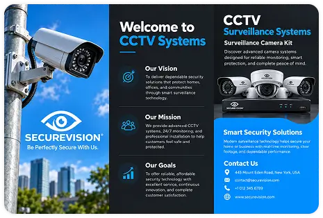 SecureVision CCTV surveillance systems security brochure