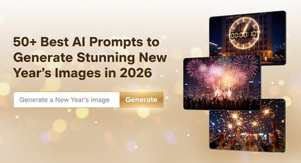 50+ Best AI Prompts to Generate Stunning New Year’s Images in 2026