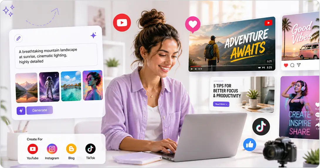 Multi-platform social media