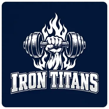 Iron Titans fitness gym logo