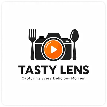 Tasty Lens food blogger camera logo