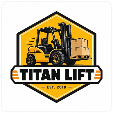 Titan Lift industrial forklift service logo