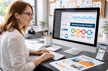 Marketing strategy timeline