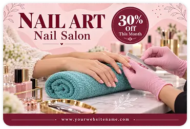 nail-art-nail-salon-30-percent-off-poster