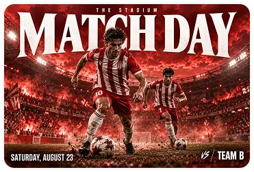 the-stadium-match-day-football-soccer-poster