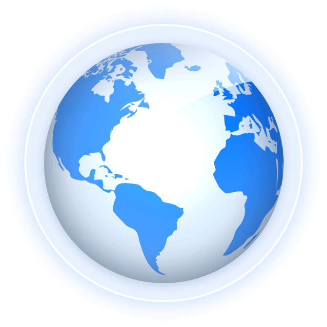 blue globe earth