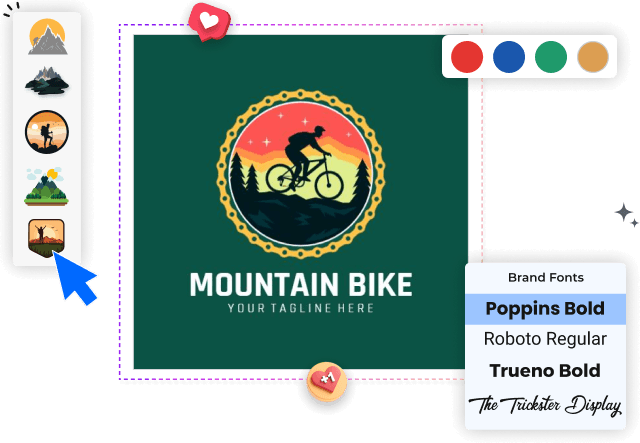 mountain-bike-logo-design-editor-interface-with-custom-fonts-and-colors