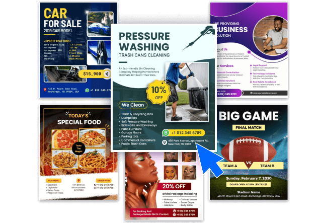 Pressure washing flyer