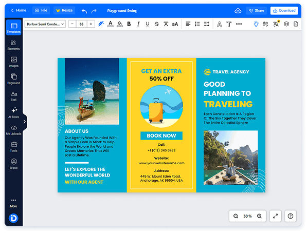 travel-agency-brochure-design-tour-package-discount-booking-template